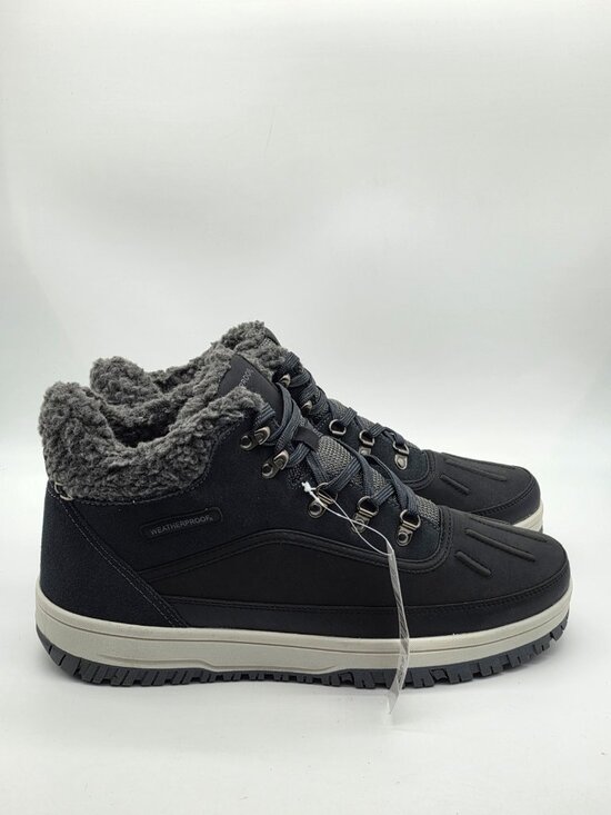Weatherproof Mens Landon Sneaker Boots Size 13 Gray Lined Suede Memory Foam Shoe main image 11